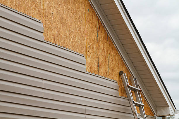 Professional Siding Replacement technician working in Dundas, VA